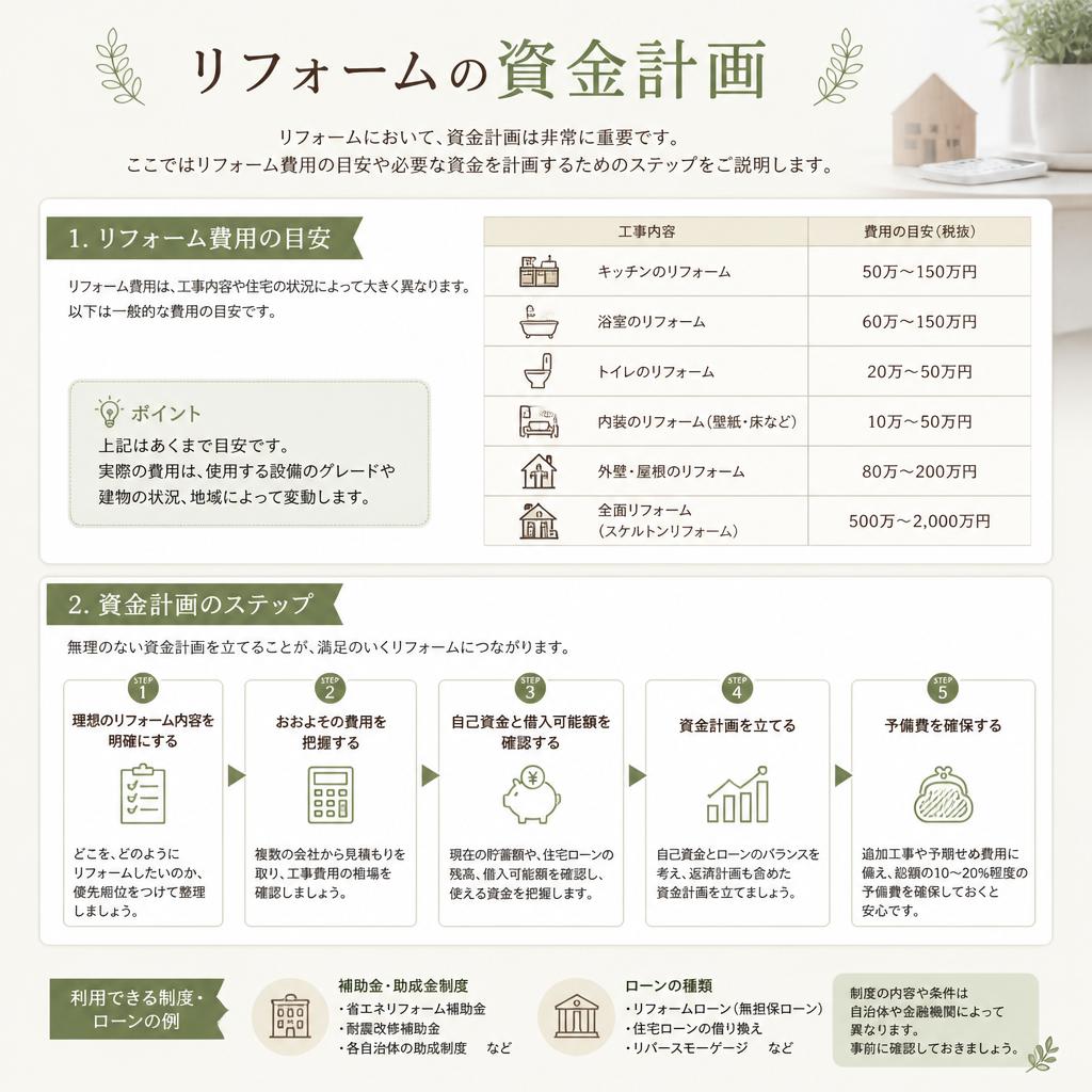 2. リフォーム資金計画の重要性とは？