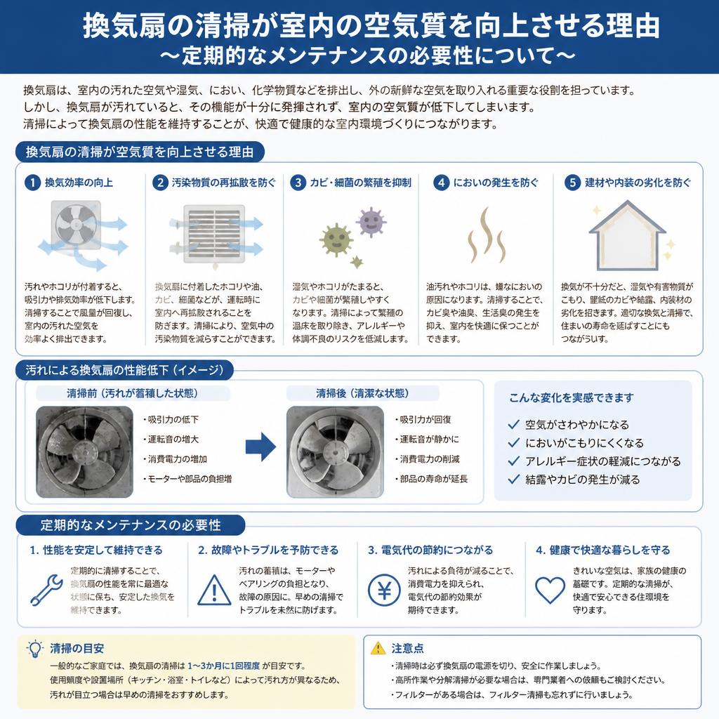 3. 換気扇清掃の重要性